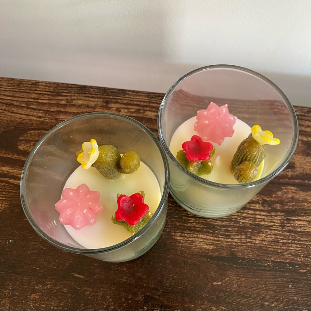 Cactus Candle Bundle (2 candles) New - Picture 3 of 5